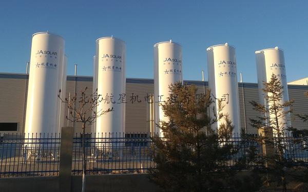 晶澳太阳能3gw项目配套氩气站顺利完工